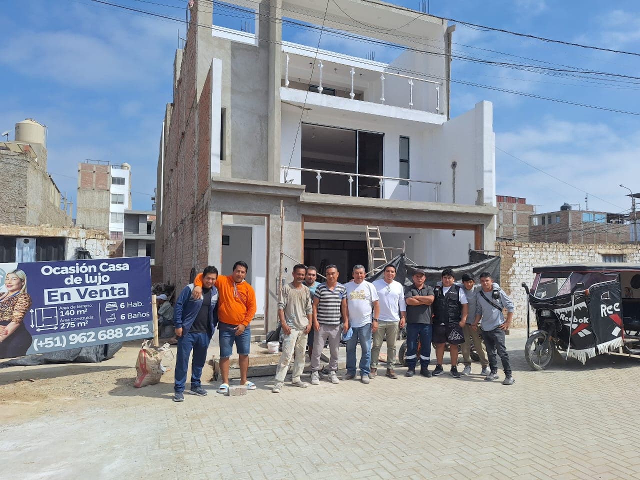 Equipo RIQAI en obra